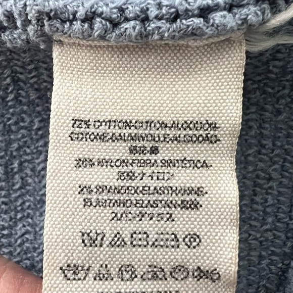 Free People Ottoman Slouchy Tunic Sweater Sky Blue Size XS - Picture 12 of 13